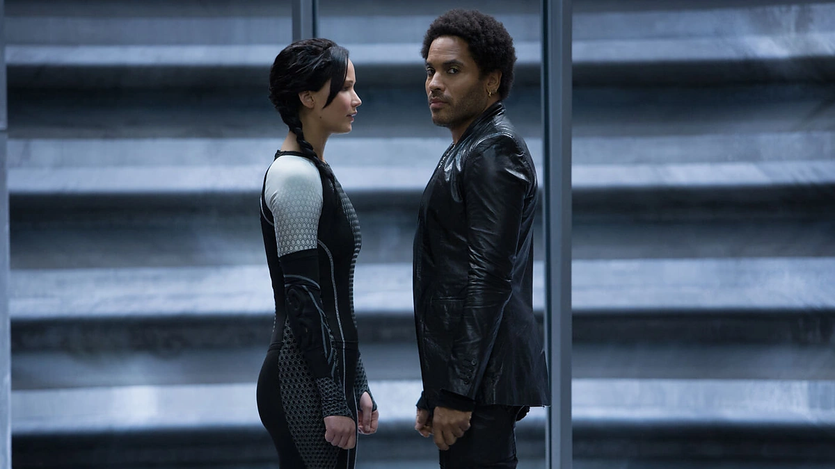 Jennifer Lawrence ir Lenny Kravitzas