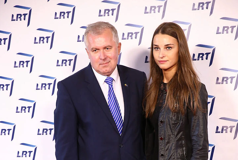 Arvydas Anušauskas ir Lina Bulanovaitė