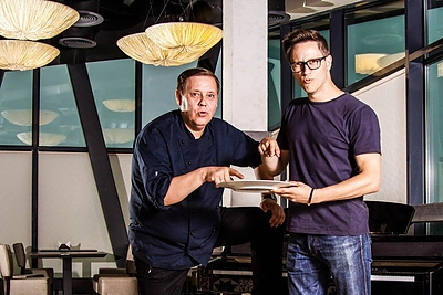 Virtuvės šefas Robertas Ščesnavičius: „Nesitikėjau, kad Tomas eis mūsų su žmona pėdom“