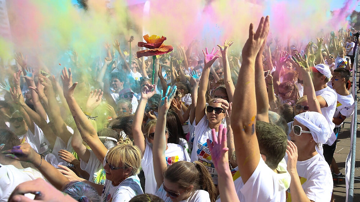„The Color Run Vilnius“ bėgimas