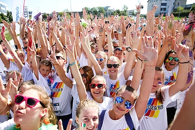 „The Color Run Vilnius“ bėgimas
