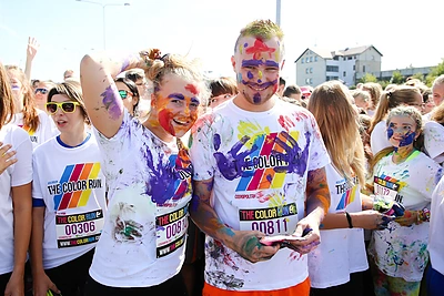 „The Color Run Vilnius“ bėgimas