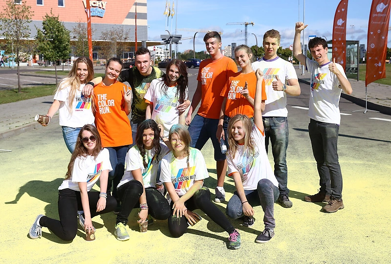 „The Color Run Vilnius“ bėgimas