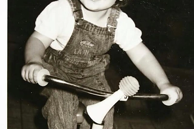 Dileta Meškaitė vienerių metukų