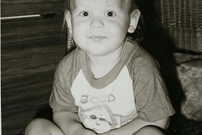 Dileta Meškaitė vienerių metukų