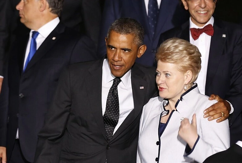 Dalia Grybauskaitė ir Barackas Obama