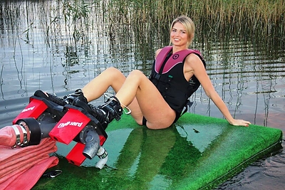 Ekstremaliai pramogavusi Jolanta Leonavičiūtė pademonstravo apnuogintą tobulą savo kūną