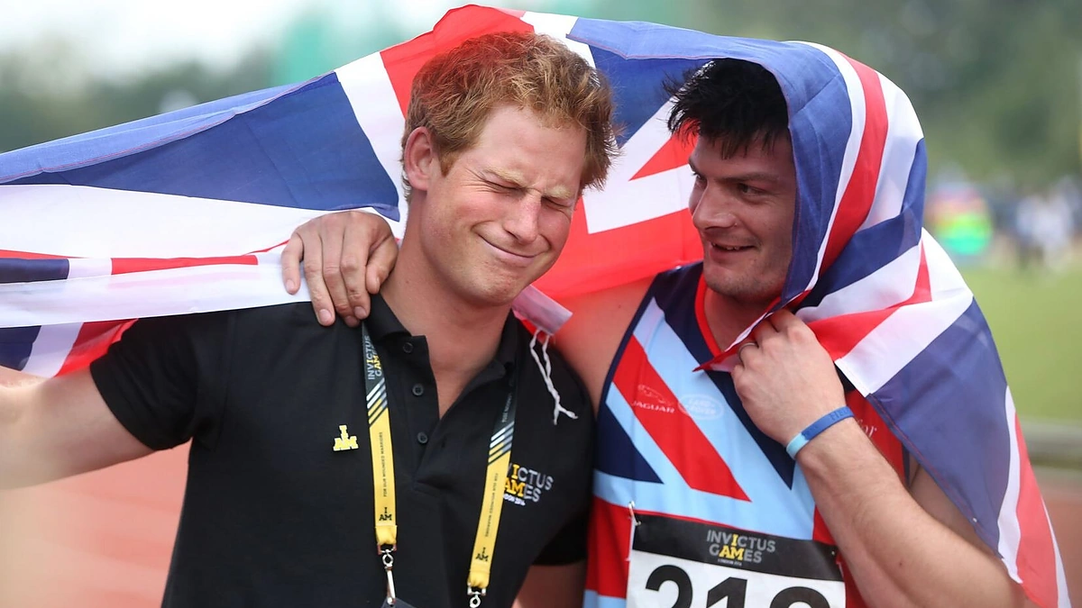 Princas Harry ir Dave‘as Hensonas