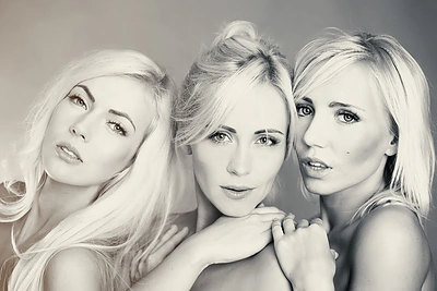 Alvyda Chmelevskytė, Renata Klimaitytė ir Gintarė Mackelaitė