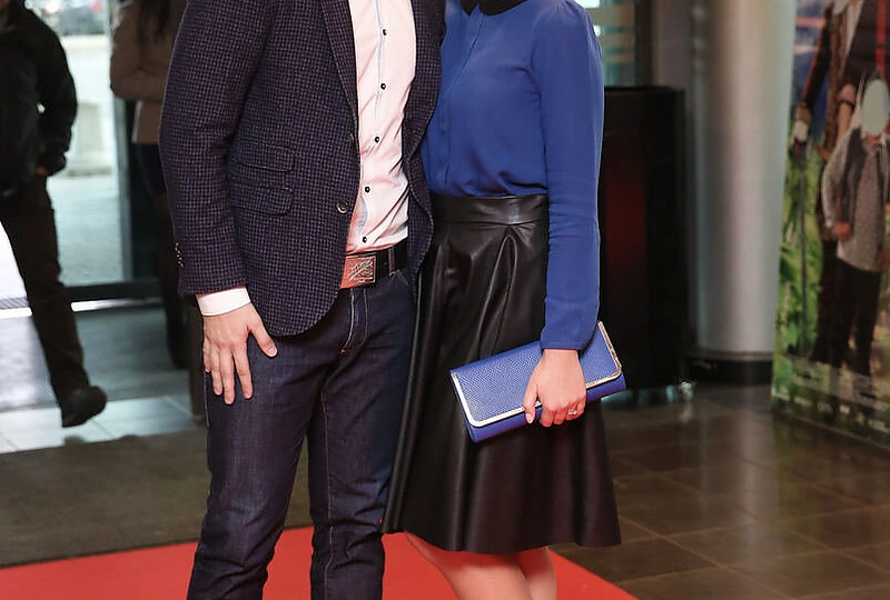 Liepa Mondeikaitė su sužadėtiniu Evaldu