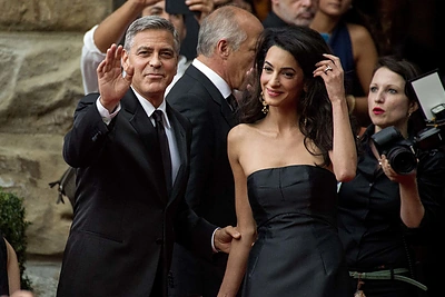 Amal Alamuddin ir George'as Clooney
