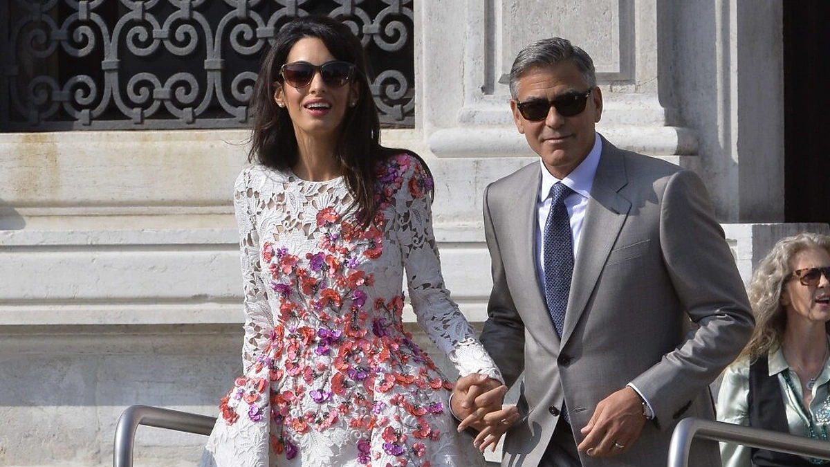 George'as Clooney ir Amal Alamuddin