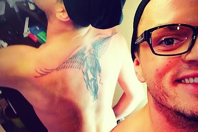 Artėjančio gimtadienio proga Ruslanas Kirilkinas pasidovanojo įspūdingą tatuiruotę