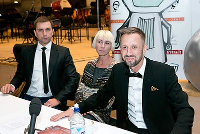 Spaudos konferencijos akimirka