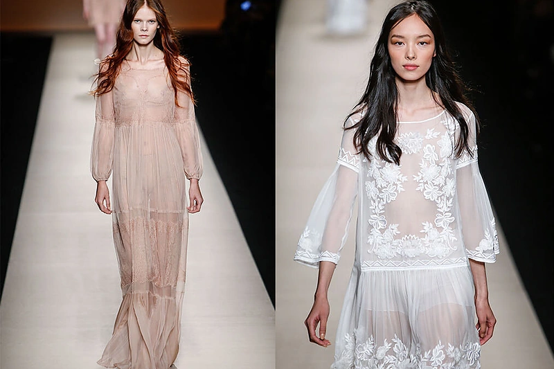 Alberta Ferretti 2015 m. pavasario-vasaros kolekcija.
