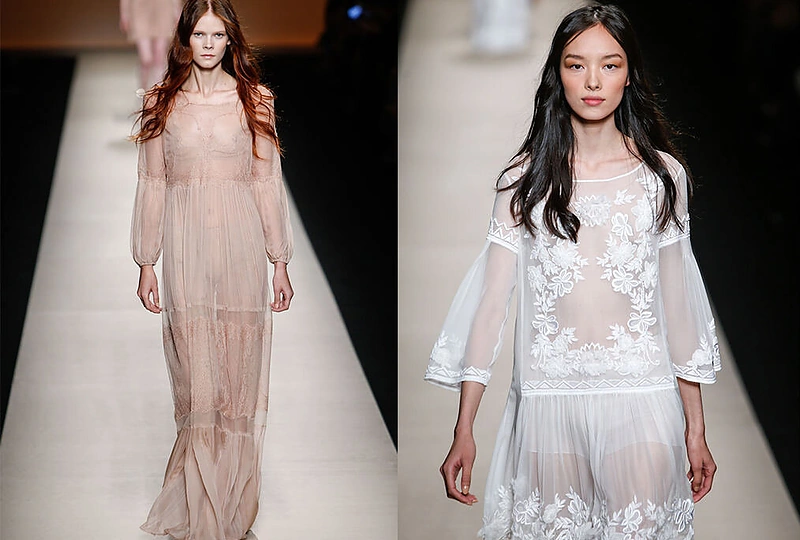 Alberta Ferretti 2015 m. pavasario-vasaros kolekcija.