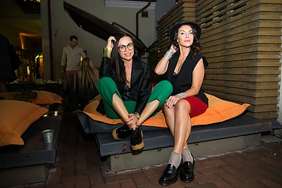 Neringa Čebatorienė ir Andželika Kšanienė