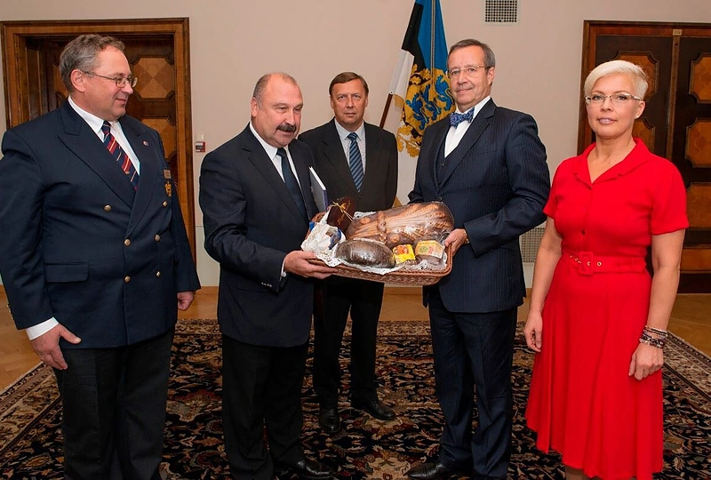 Toomas Hendrikas Ilvesas su žmona Evelin Ilves