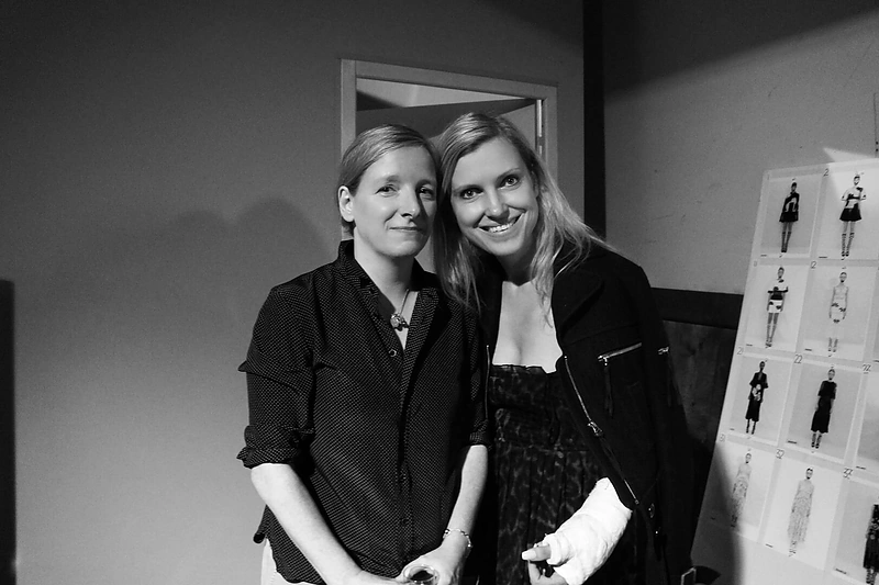 Marija Bukauskaitė ir Sarah Burton