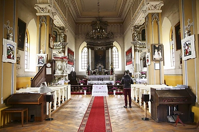 Baibos Skurstenes ir Mykolo Serdiuko vestuvių akimirka