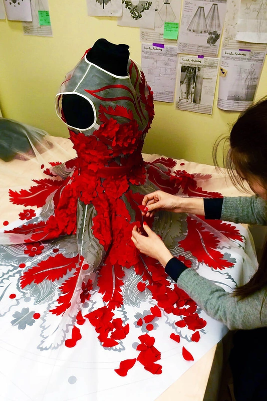 Kolekcijos kūrimo akimirka