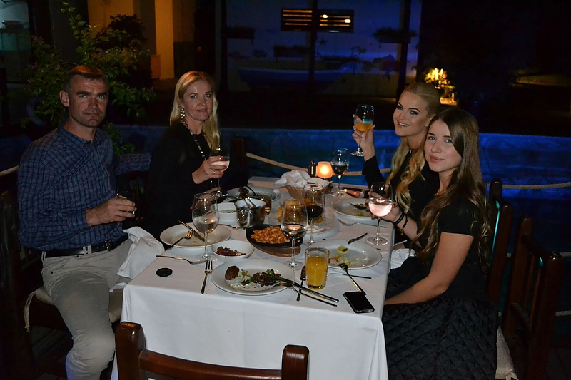 Neringa Šiaudikytė su šeima Turkijoje