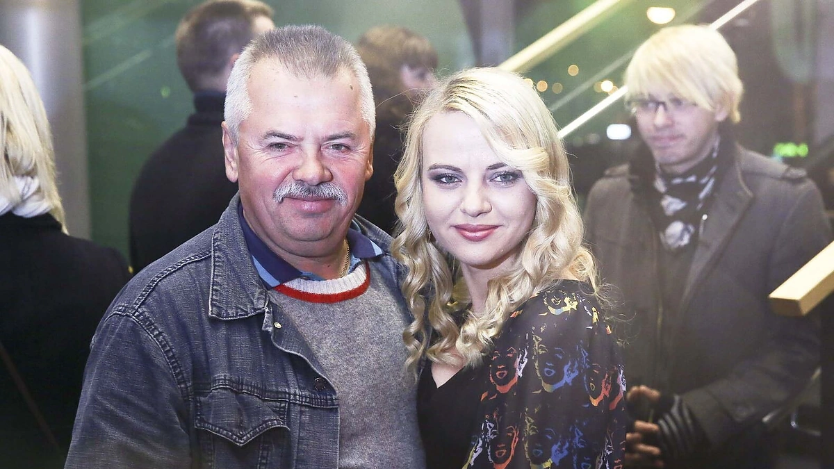 Renata Jampolskė su tėčiu Viktoru