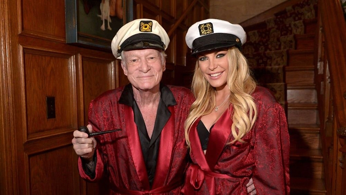Hugh Hefneris ir Crystal Hefner