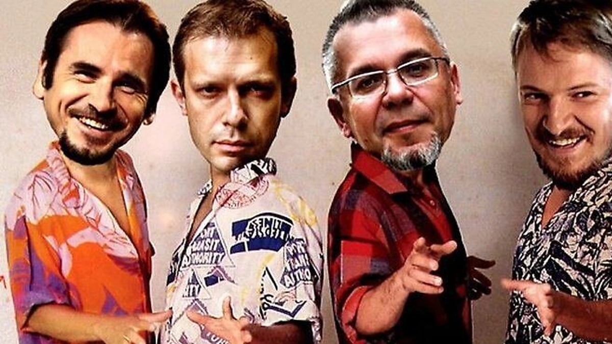 Marijonas Mikutavičius, Andrius Tapinas, Aidas Puklevičius ir Paulius Ambrazevičius