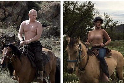 „Instagram“ pašalino Chelsea Handler nuotrauką, kurioje ji nuoga kopijavo Vladimirą Putiną