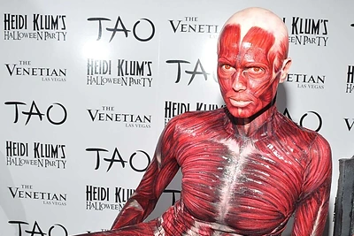 Heidi Klum Helovino kostiumas