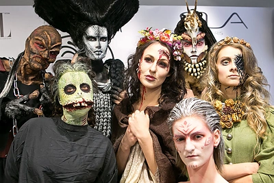 Konkurso „Taurė'14“ vizažistai modelius pavertė pabaisomis iš siaubo filmų