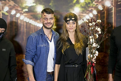 Milana Jašinskytė ir Mindaugas Rainys nuo fotografų nebesislapsto, bet apie meilę neatvirauja