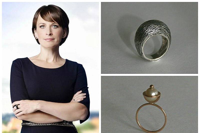 Indrės Makaraitytės kurti papuošalai