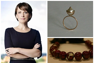 „Savaitės komentarų“ vedėja Indrė Makaraitytė po darbų pailsi kurdama papuošalus