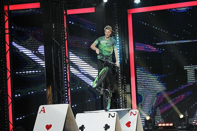 „GreenTrials“ dviratininkas