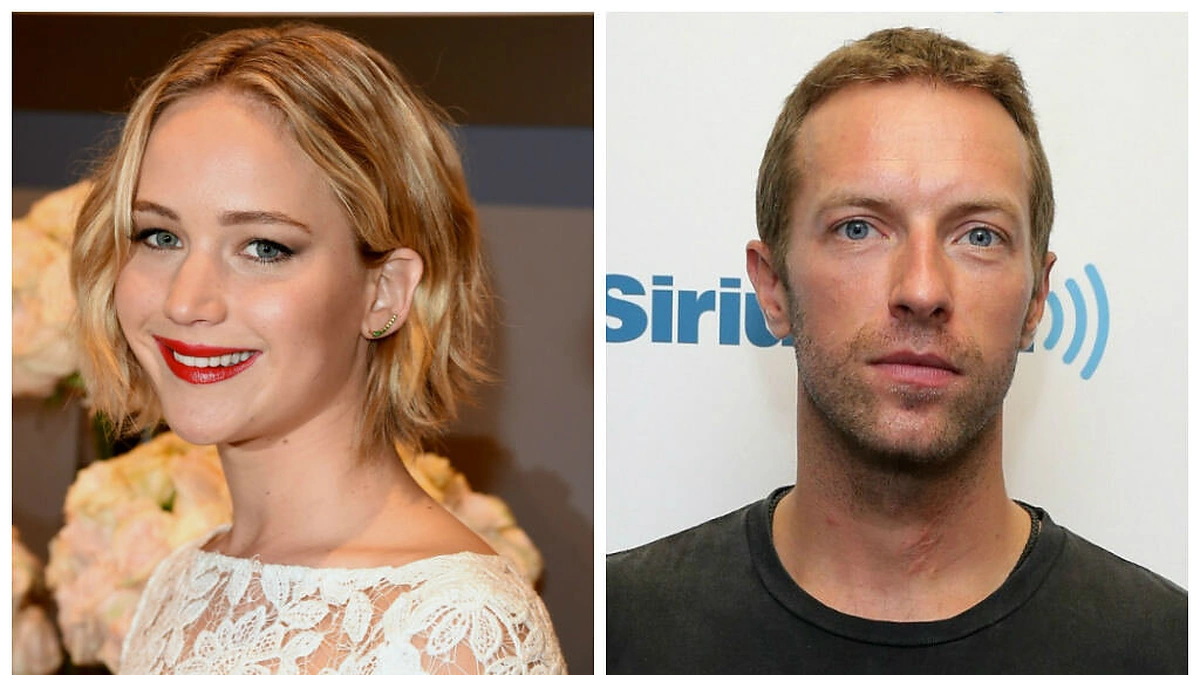 Jennifer Lawrence ir Chrisas Martinas