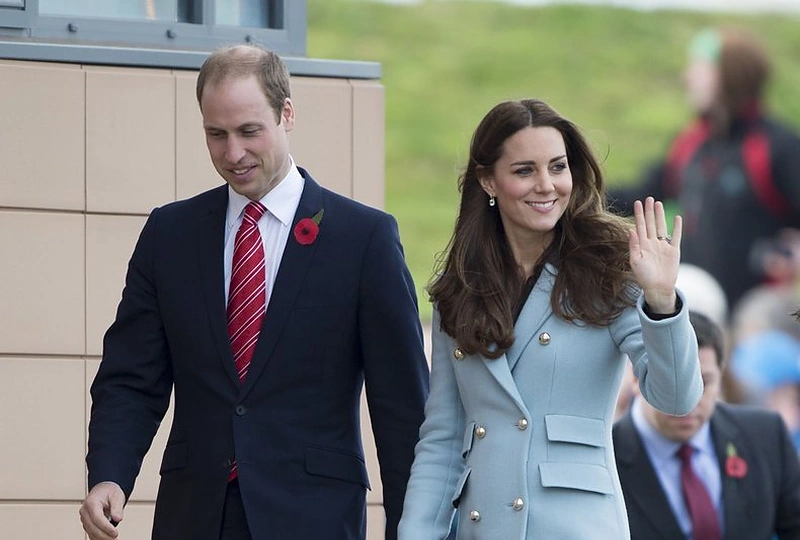 Catherine Middleton ir princas Williamas