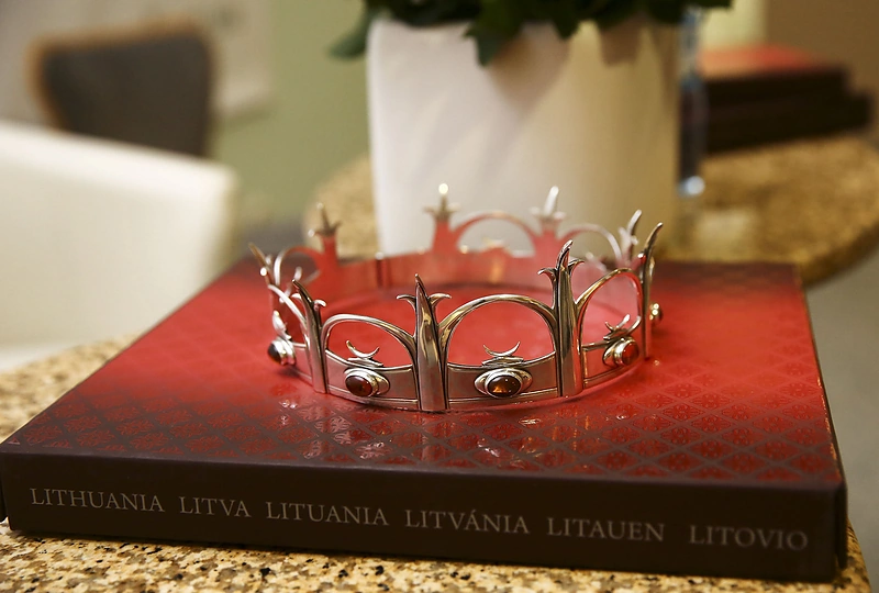 Spaudos konferencijos akimirka