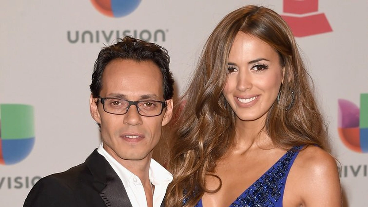 Dainininkas Marcas Anthony su žmona Shannon De Lima