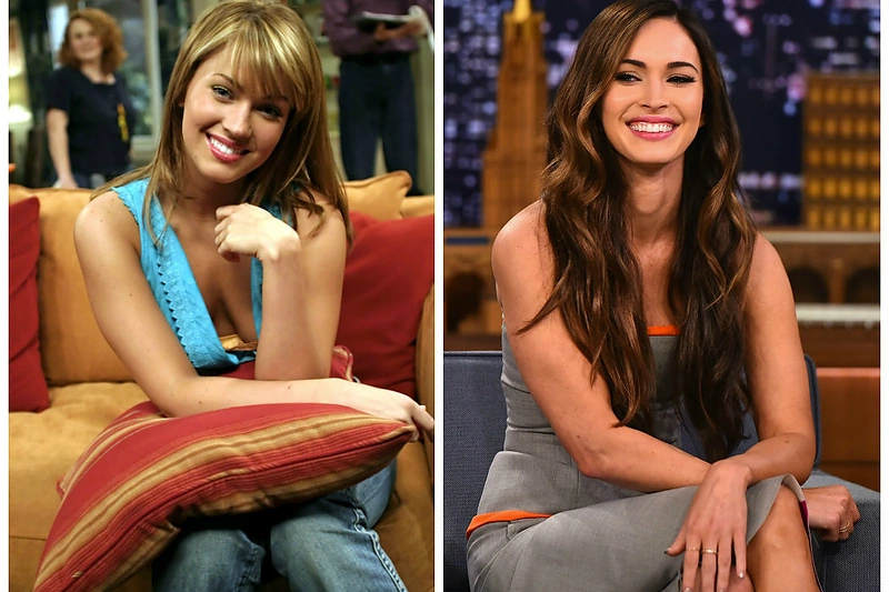 Megan Fox 2004 ir 2014 metais