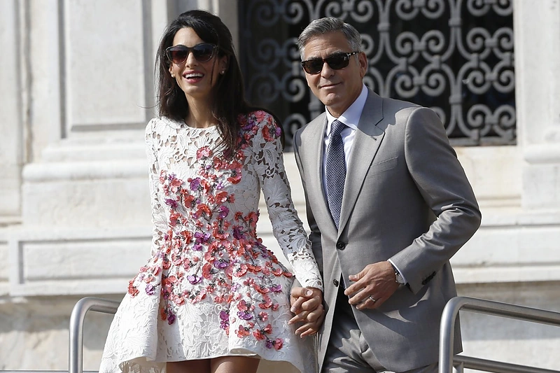 George'as Clooney ir Amal Alamuddin