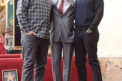 Quentinas Tarantino, Christophas Waltzas ir Samuelis L.Jacksonas
