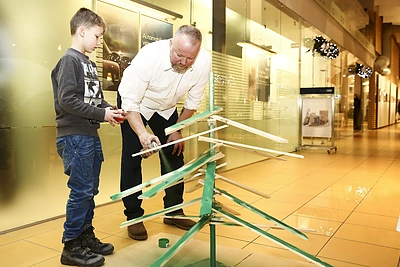 Vytaras Radzevičius su sūnumi Vincentu
