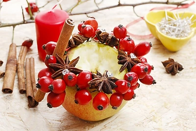 Kalėdinė kompozicija.