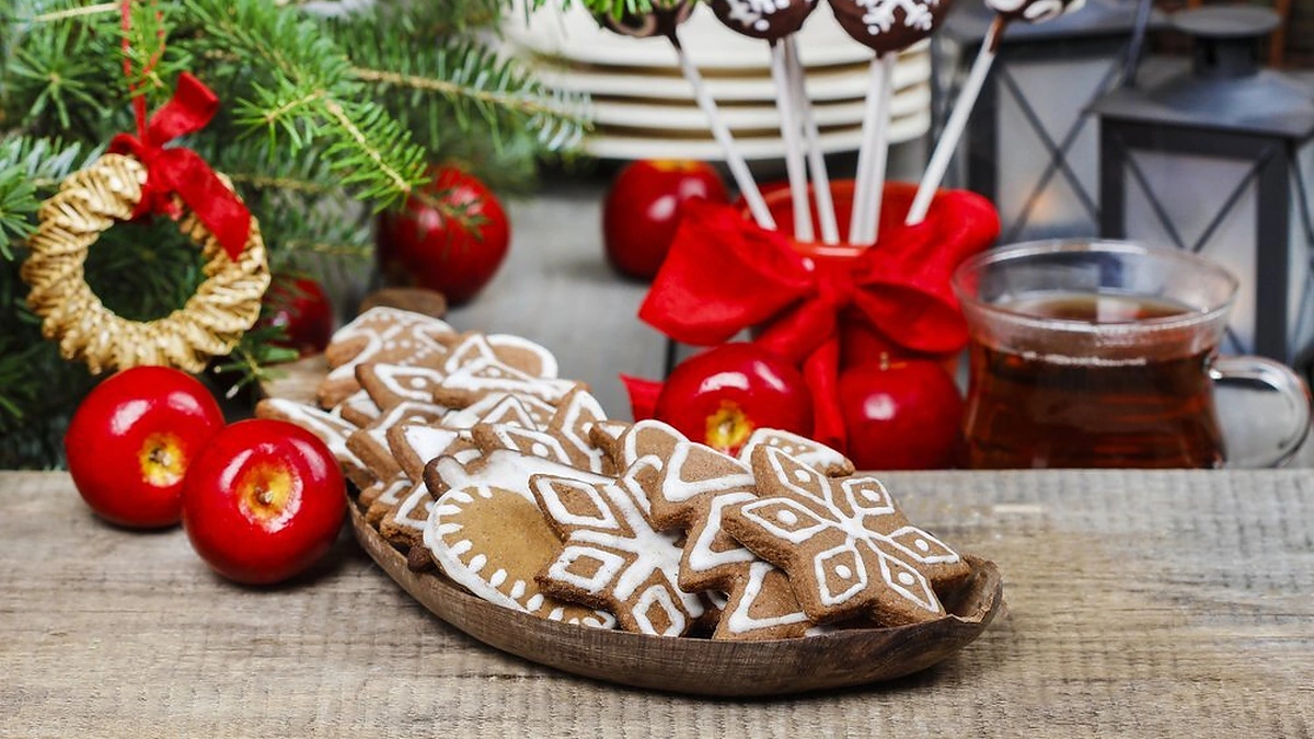 Kalėdinė kompozicija.