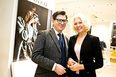 Eugenijus Skerstonas ir Danutė Elzbergienė-Petrauskas