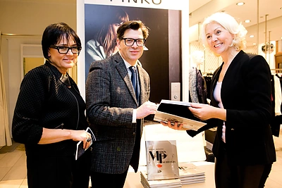 Laima Kačonienė, Eugenijus Skerstonas ir Danutė Elzbergienė-Petrauskas