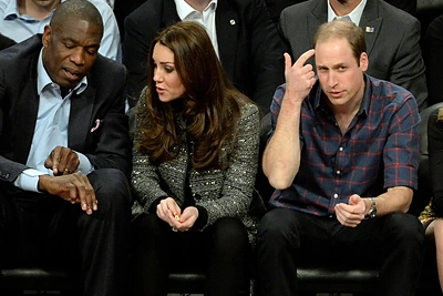 Dikembe Mutombo, Kembridžo hercogienė Catherine ir princas Williamas