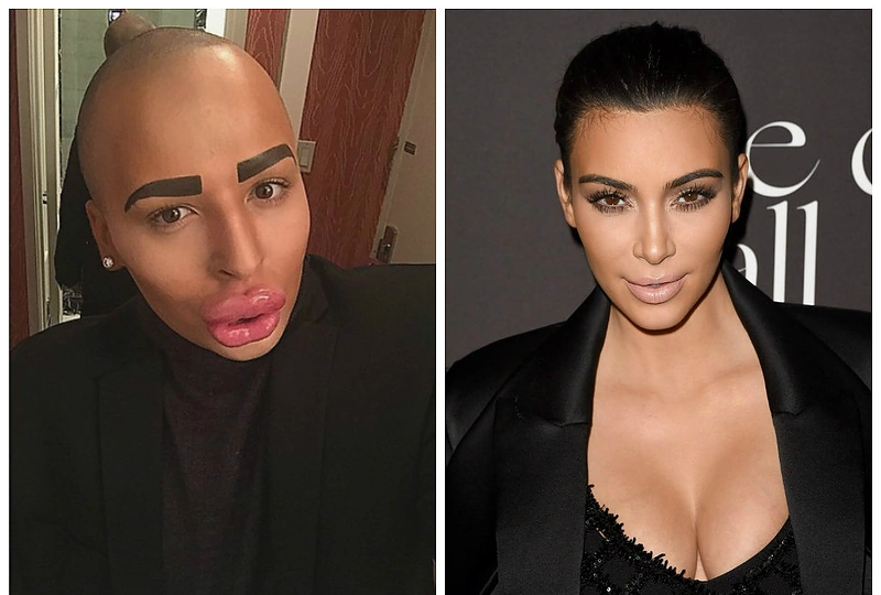 Jordanas Jamesas Parke'as ir Kim Kardashian